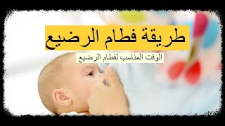 طريقة فطام الرضيع - تعرفي على الوقت المناسب لفطام الرضيع والخطوات الصحيحة لفطام الرضيع نهارًا وليلًا