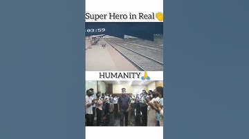 Railman Mayur Shelke saves Child of a Blind Mother #humanity #railway #india #viral #trending #short