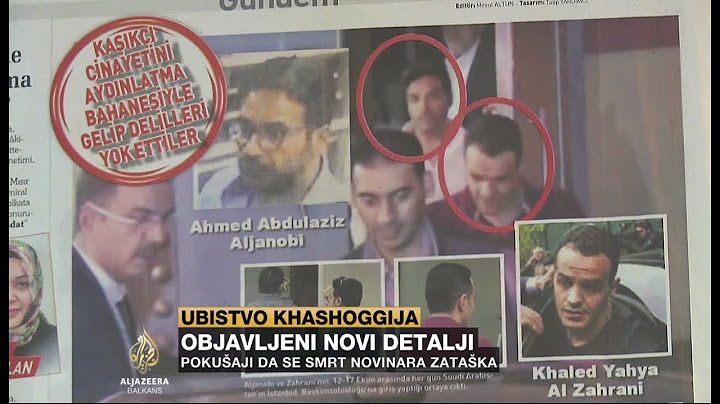 Novi detalji pokušaja da se ubistvo Khashoggija zataška