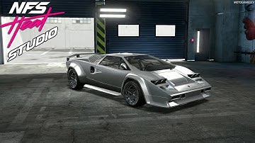 NFS Heat Studio - Lamborghini Countach 25th Anniversary Customization