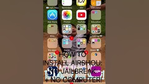 HOW TO DOWNLOAD AIRSHOU: NO COMPUTER+NO JAILBREAK! IN 2 MINUTES!!!!