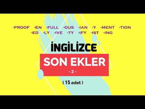 Video: Sonek ne anlama geliyor?