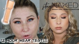 12 HOUR WEAR TEST URBAN DECAY STAY NAKED FOUNDATION REVIEW