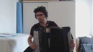 Video thumbnail of "Oye como va (accordion cover) - Tito Puente - CharlesPlays"