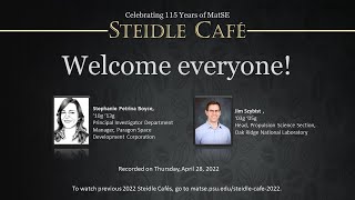 Steidle Café Recorded on April 28, 2022