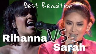 SARAH vs RIHANNA Love on the Brain | Who sang it better?