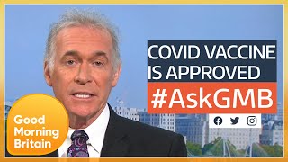 UK First Country to Approve COVID Vaccine for Widespread Use From Next Week | Good Morning Britain