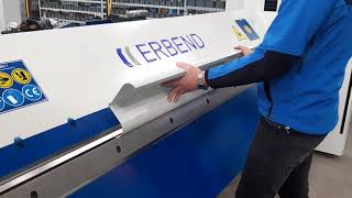 MFC CNC Motorized Sheet Metal Folding Machine / CNC Motorlu Caka Bükme Makinesi