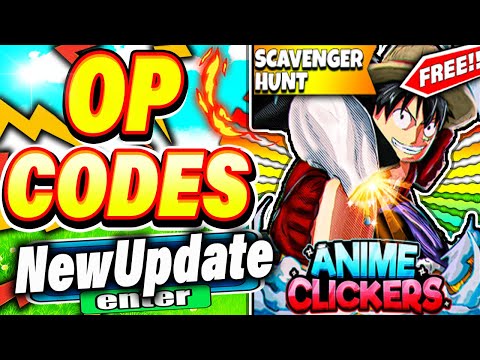 ALL NEW *🐶FREE PET* UPDATE OP CODES! Roblox Anime Clickers codes 2022 -  BiliBili