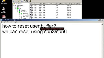 user buffer reset