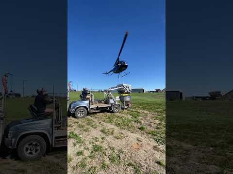 Robinson 44 Fert Spreading Helicopter R44 