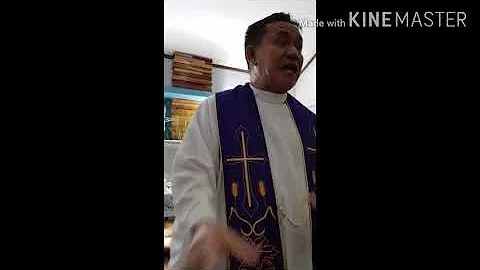 Rev. Fr. Romeo "Jun" Tena jr. FULL HOMILY