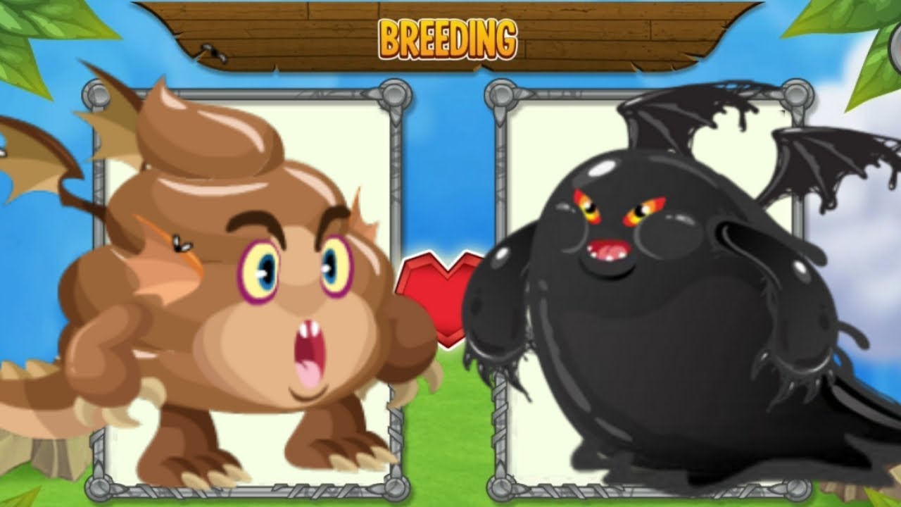 Breeding LORD POO With Petroleum Dragon ! Dragon City