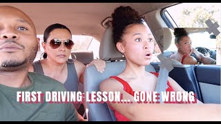 DRIVING FOR THE FIRST TIME EVER PT.1