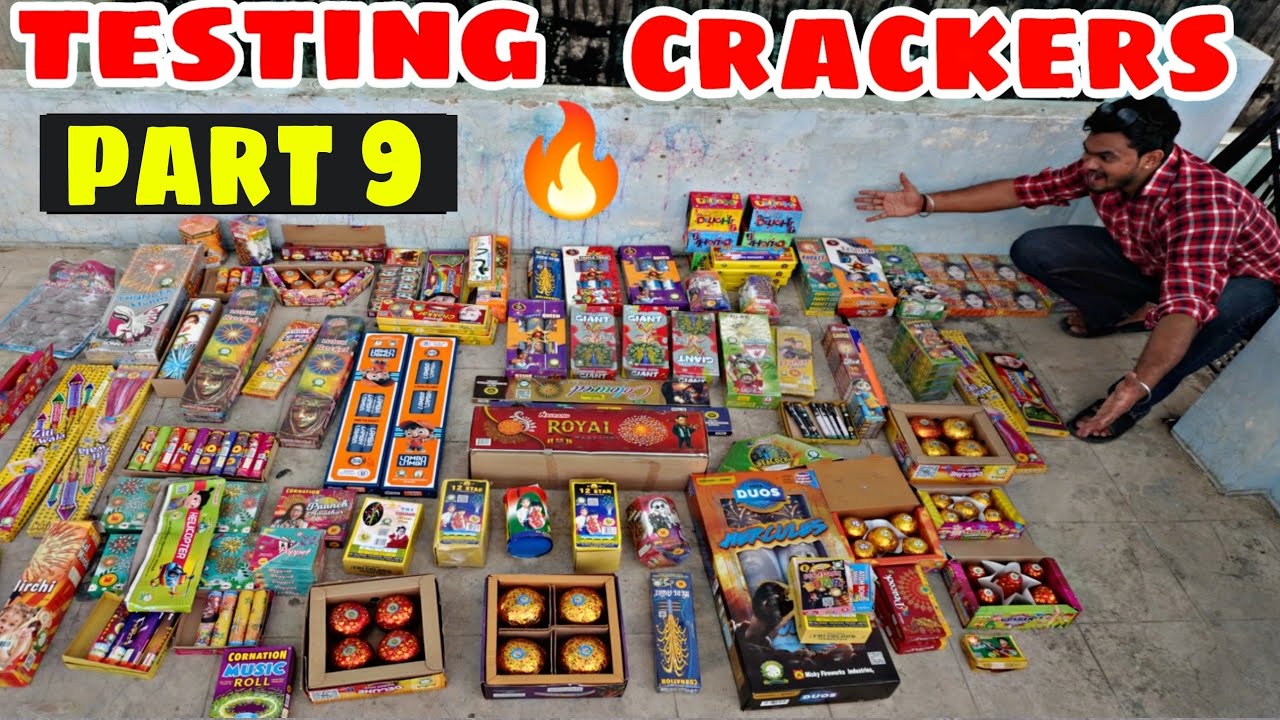 Different types of crackers testing | Unique Diwali crackers 2024 cheapest crackers testing 🔥