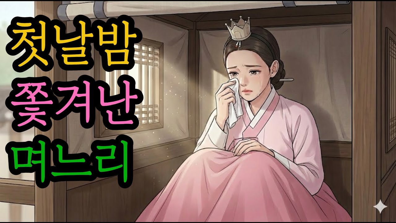 첫날밤 쫓겨난 며느리 |야담|만담 |전설|옛날이야기|오디오북|수면동화|전설|민담