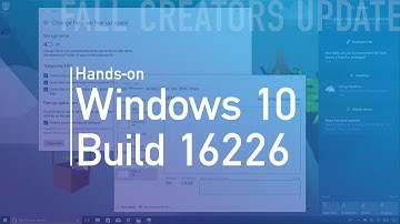Windows 10 build 16226: Hands-on with Fluent Design, Shell, Microsoft Edge, Settings