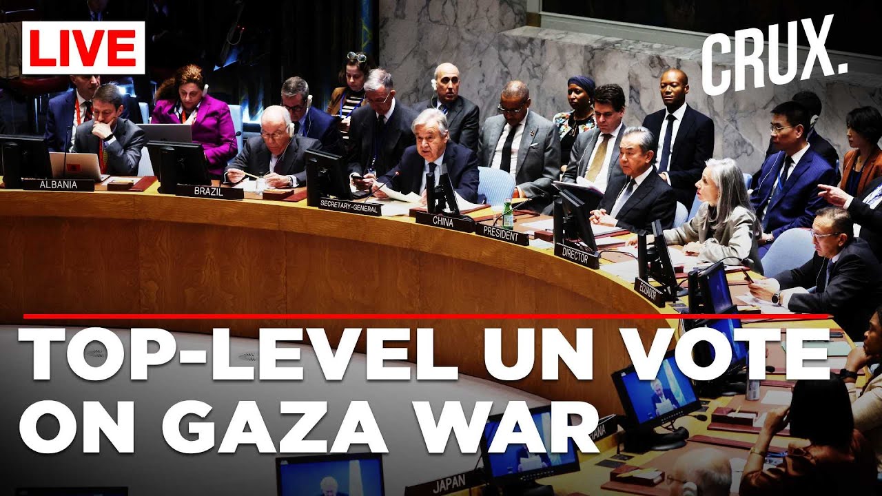 UN Security Council Meets To Discuss Israel-Hamas War, Vote On Gaza ...