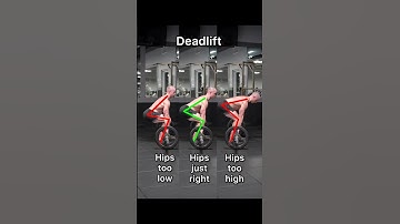 Deadlift technique! Follow for more fitness tips ✅