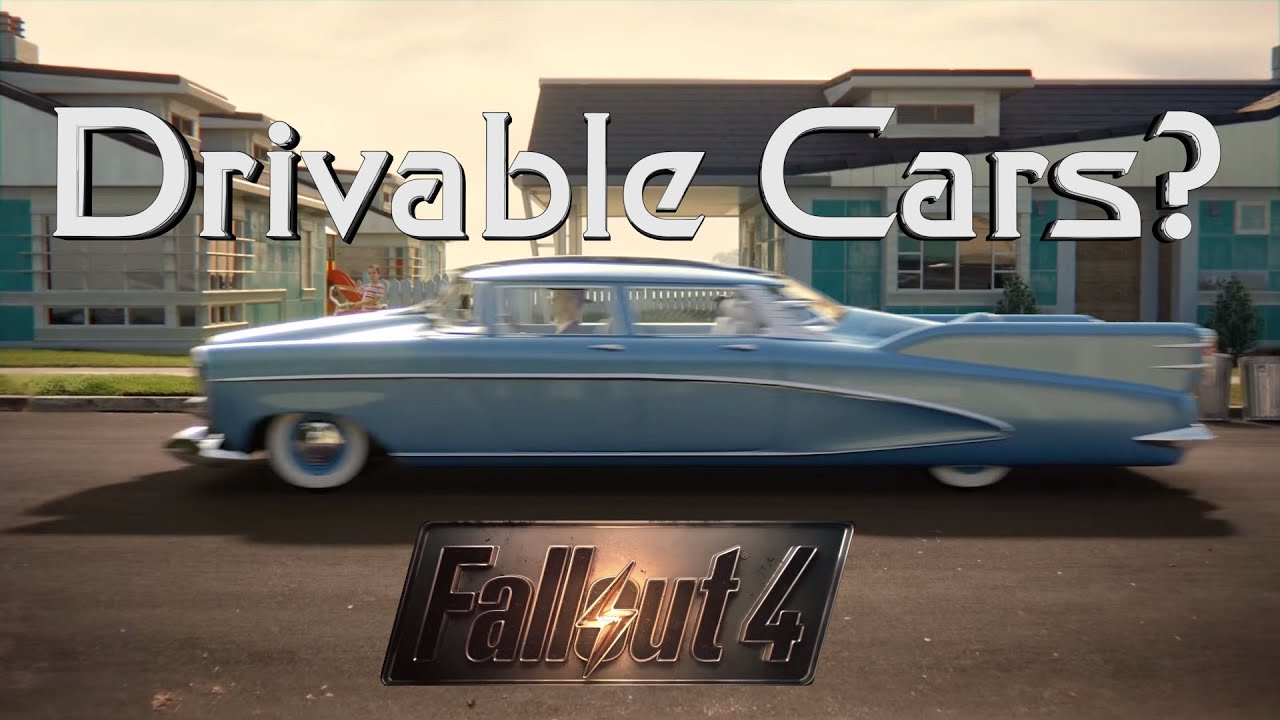 Fallout 4 drivable vanilla cars фото 29