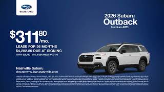 Subaru Outback 06/17/2026 7545827