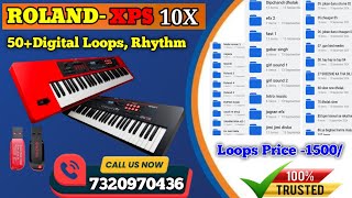 Roland Xps 10x Loop कैसे बजाए | Roland Xps 10x Indian tones #rolandxps10x