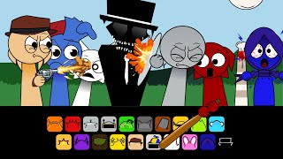 Incredibox Sprunki Retake But Clukr Kill Tunner New Kill Mod Edition All Reactions