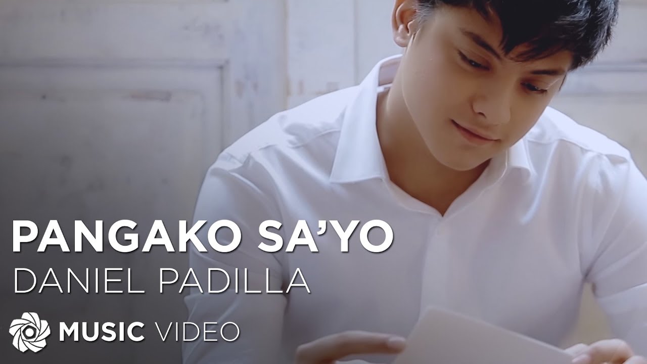 Pangako Sayo   Daniel Padilla Music Video