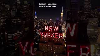 The 24-Hour Neon NYC Itinerary: Hidden Rooftops &amp; Secret Diners 🤫🗽