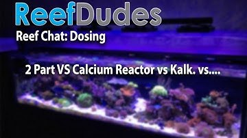Saltwater Dosing: 2 Part vs Calcium Reactor vs Kalk vs... All about dosing your marine aquarium