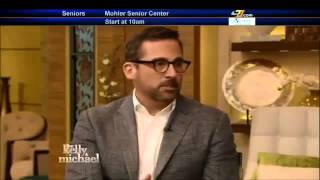 Steve Carell Interview Live! With Kelly and Michael