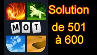 4 images 1 Mot de 501 à 600 screenshot 5
