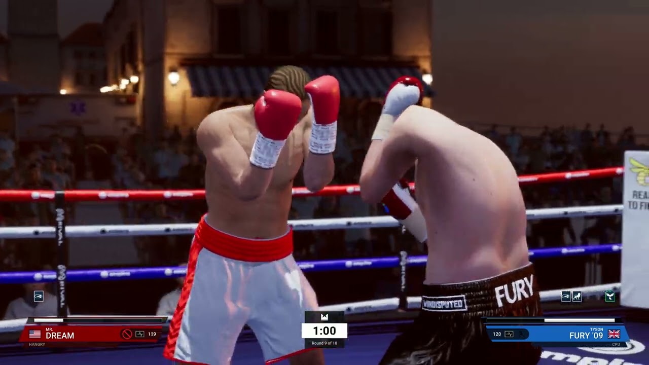 UNDISPUTED - How to scare the AI in career mode to stop fighting you.