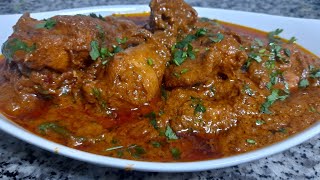 Hyderabadi Red Chicken Recipe At Home || Chicken Korma