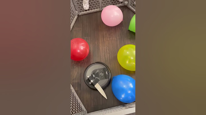 roomba  balloon roulette 😱