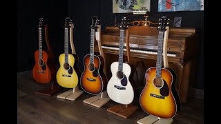 Demonstration of five new Santa Cruz Guitars