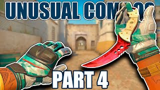 UNUSUAL KNIFE/GLOVE COMBO (Part 4) ★ CS:GO Showcase