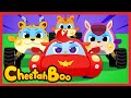 Gogo sports car larry and cool vehicles  monster truck  nursery rhymes  kids song  cheetahboo