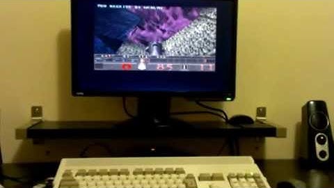 AmiQuake AGA v1.11 - NovaCoder vs the bad guys