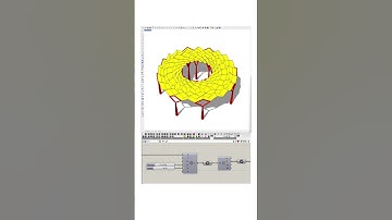 Grasshopper Kangaroo (Origami Structure) #shorts