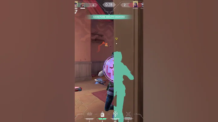 2v5 Clutch in Valorant #shorts #valorant