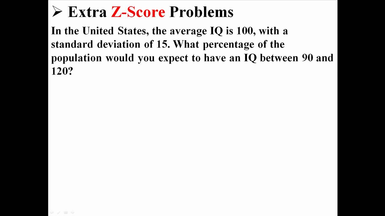 Z-Scores (with worksheets, videos, games & activities) Regarding Z Score Practice Worksheet