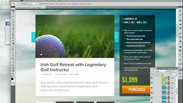 Timelapse front-end web development: Slicing PSD into HTML
