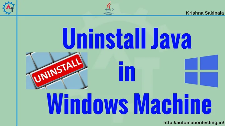 How to Completely Uninstall Java from Windows Machine (100%)