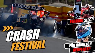 Crash-Festival in Baku: Warum gab es so viele Unfälle? | Formel 1 2021