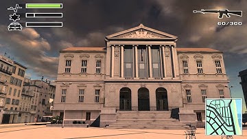 HOW BIG IS THE MAP in Driver 3 (Map 2)? Run Across the Map of NICE