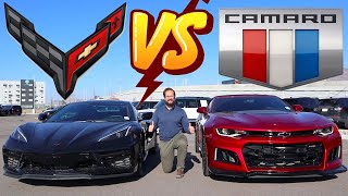 2024 Chevy Corvette vs 2024 Chevy Camaro ZL1: Which Is Best?