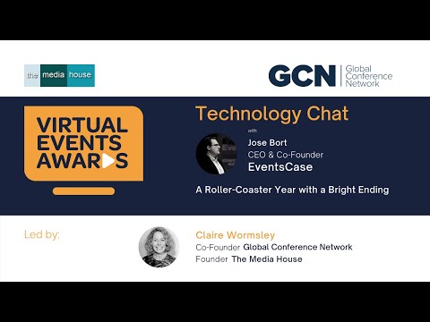 Virtual Events Awards : Technology Chat with EventsCase CEO, Jose Bort