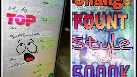 How To Change FULL MOB. Font Style in Any Android Without Root By Mastlogy