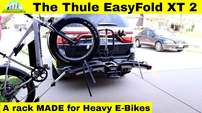 Thule EasyFold XT Bike Rack 3, Silver